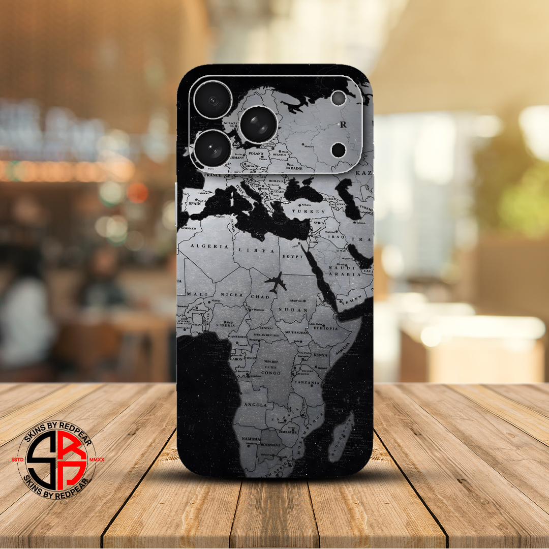 Black Map 3D Skin