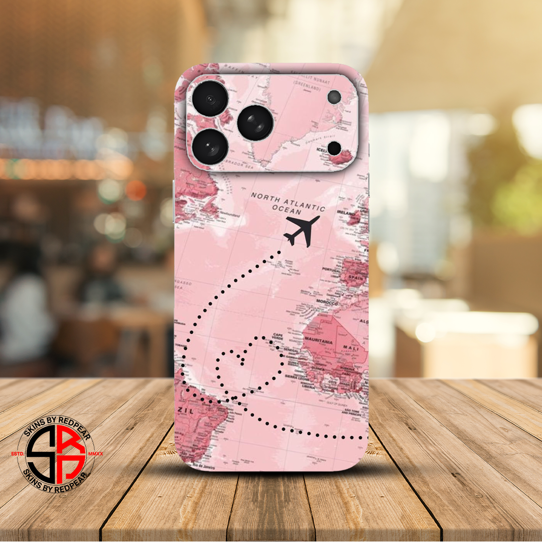Pink Map 3D Skin