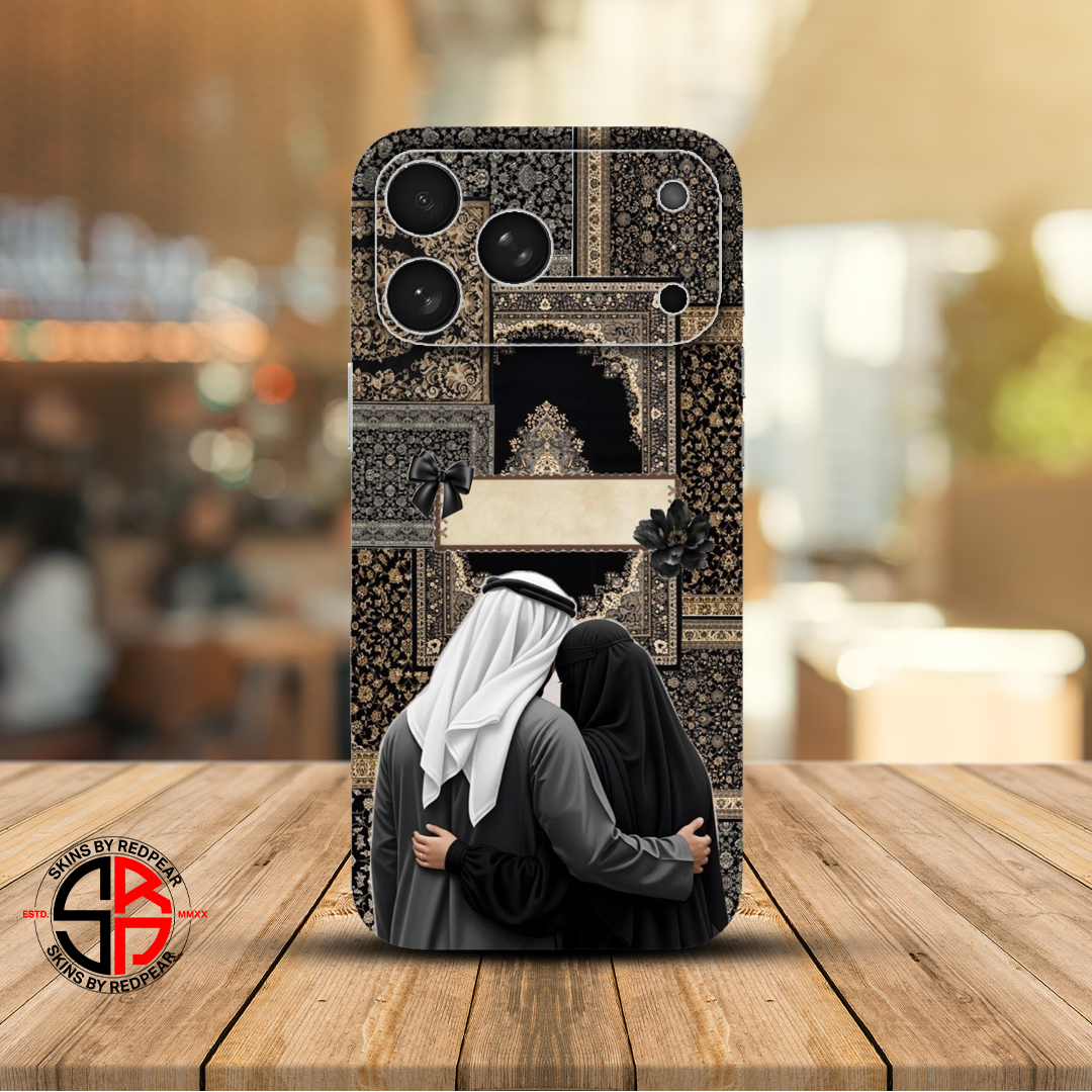 Couple Black Persian Mat 3D Skin