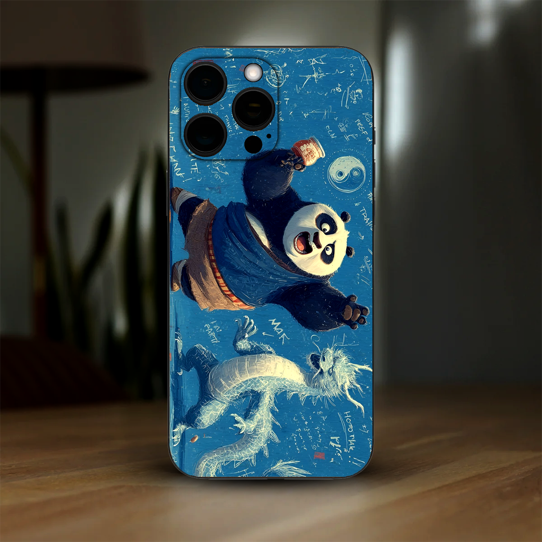 Blue KungFu Panda 3D Skin