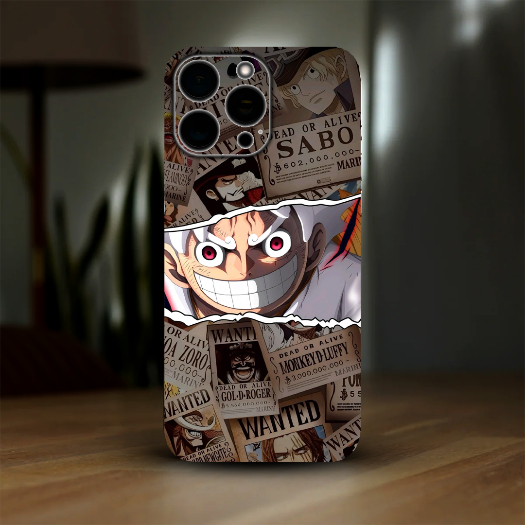 Luffy Ripped Poster 3D Skin